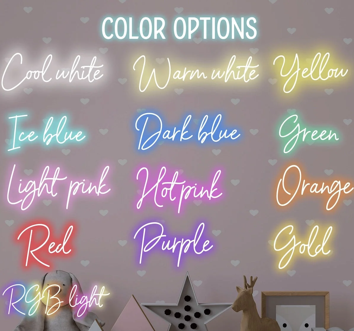 Customized Neon Wall Art