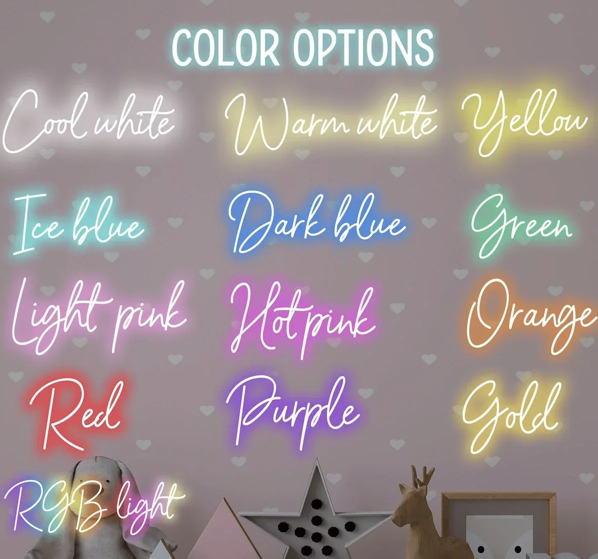 Customized Neon Wall Art