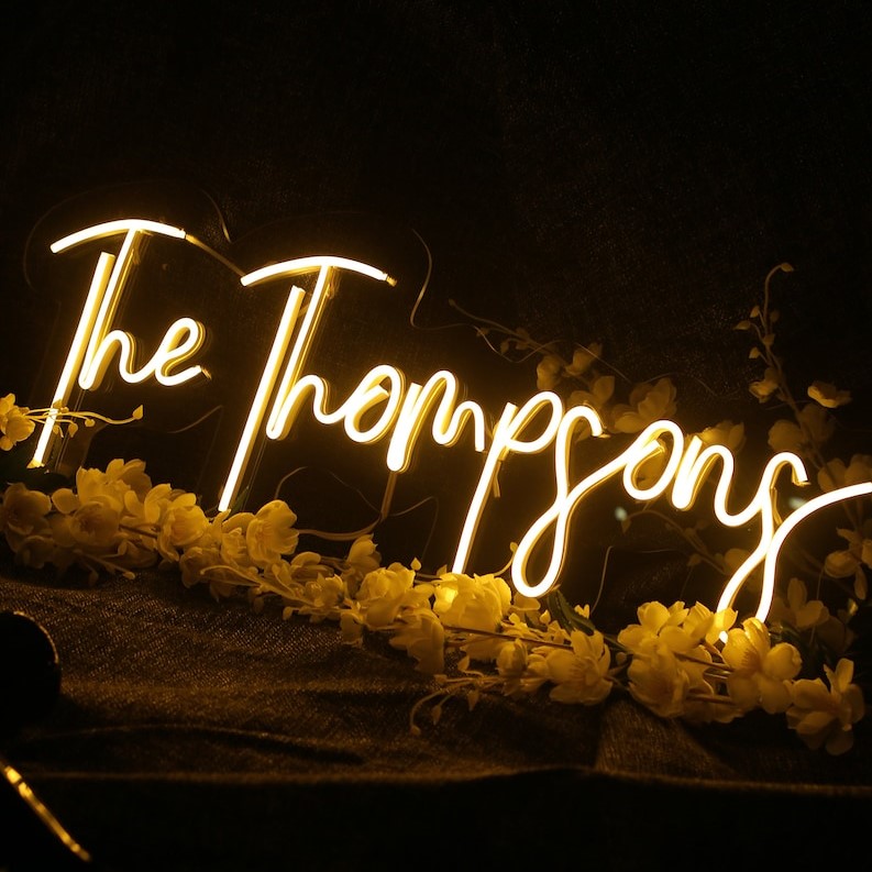 Custom Neon Sign | Neon sign bedroom | Led Neon Sign | Wedding neon sign | Party neon Sign 