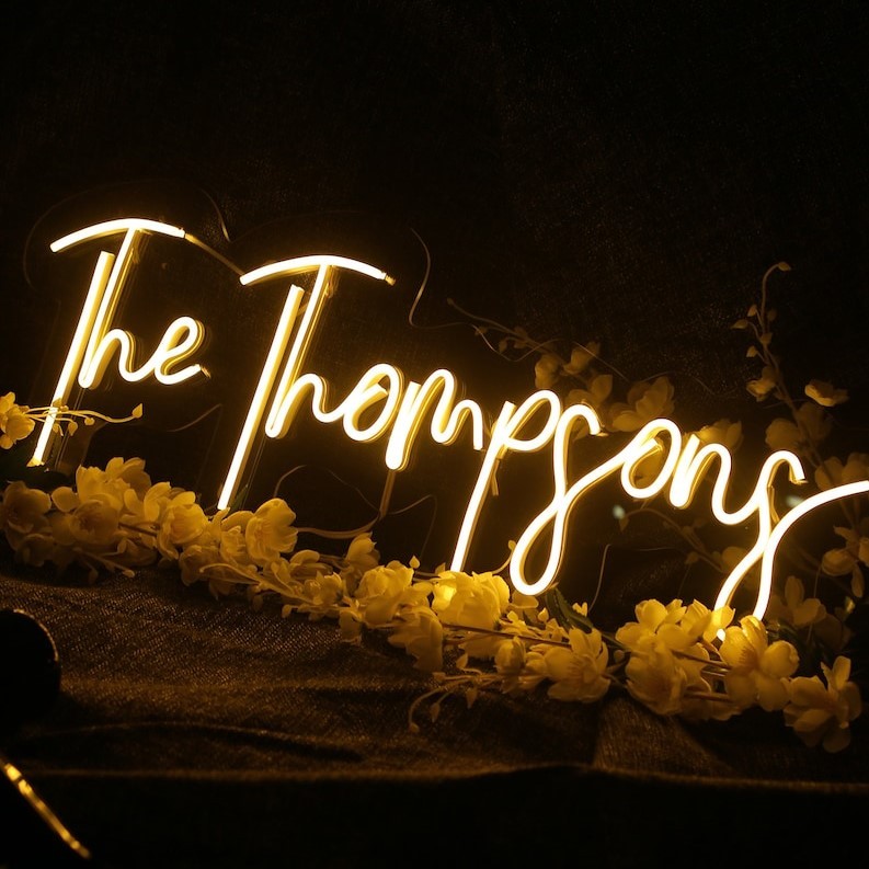 Custom Neon Sign | Neon sign bedroom | Led Neon Sign | Wedding neon sign | Party neon Sign 
