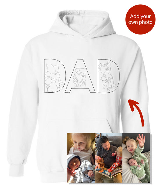 Best Dad Ever -Embroidered Sweatshirt For Father's Day - Gifts for Papa, Dad and Grandpa