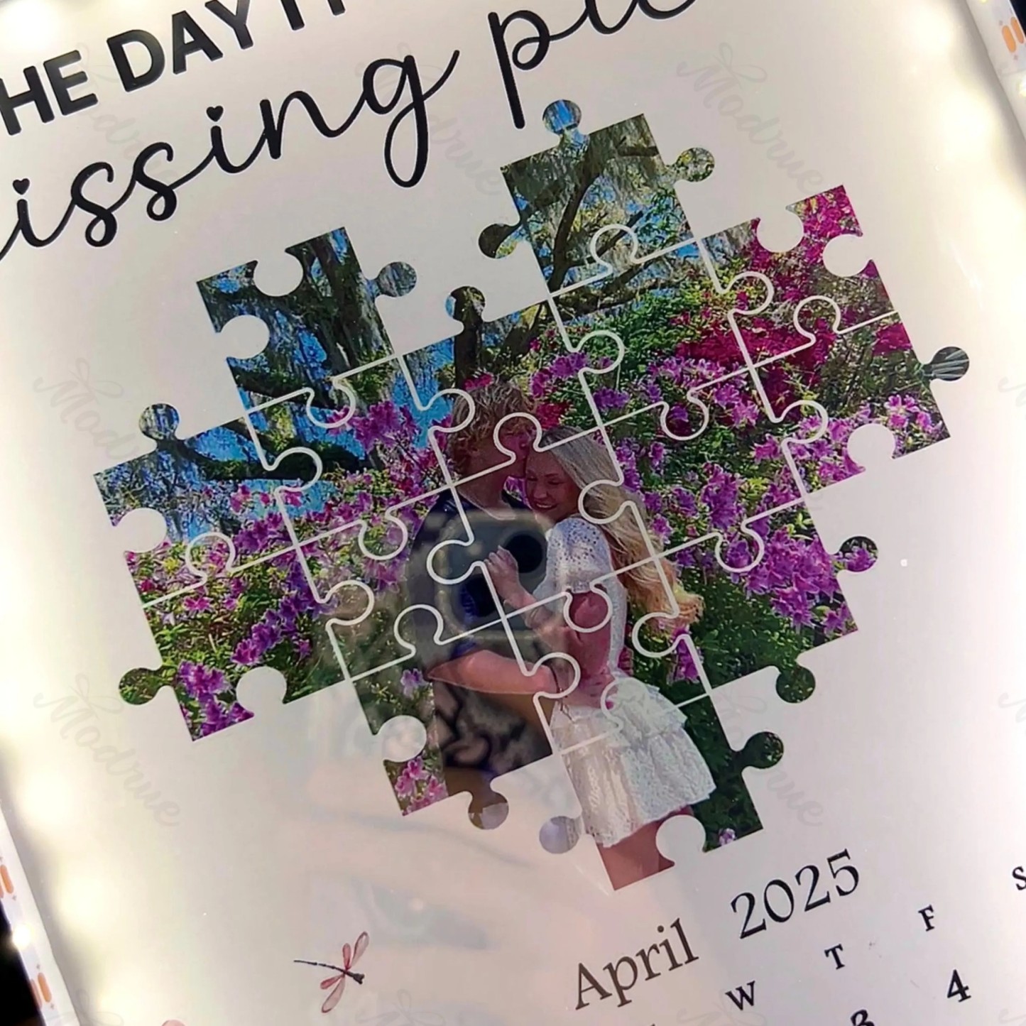 The Day I Found My Missing Piece Magic Mirror Personalized Gift