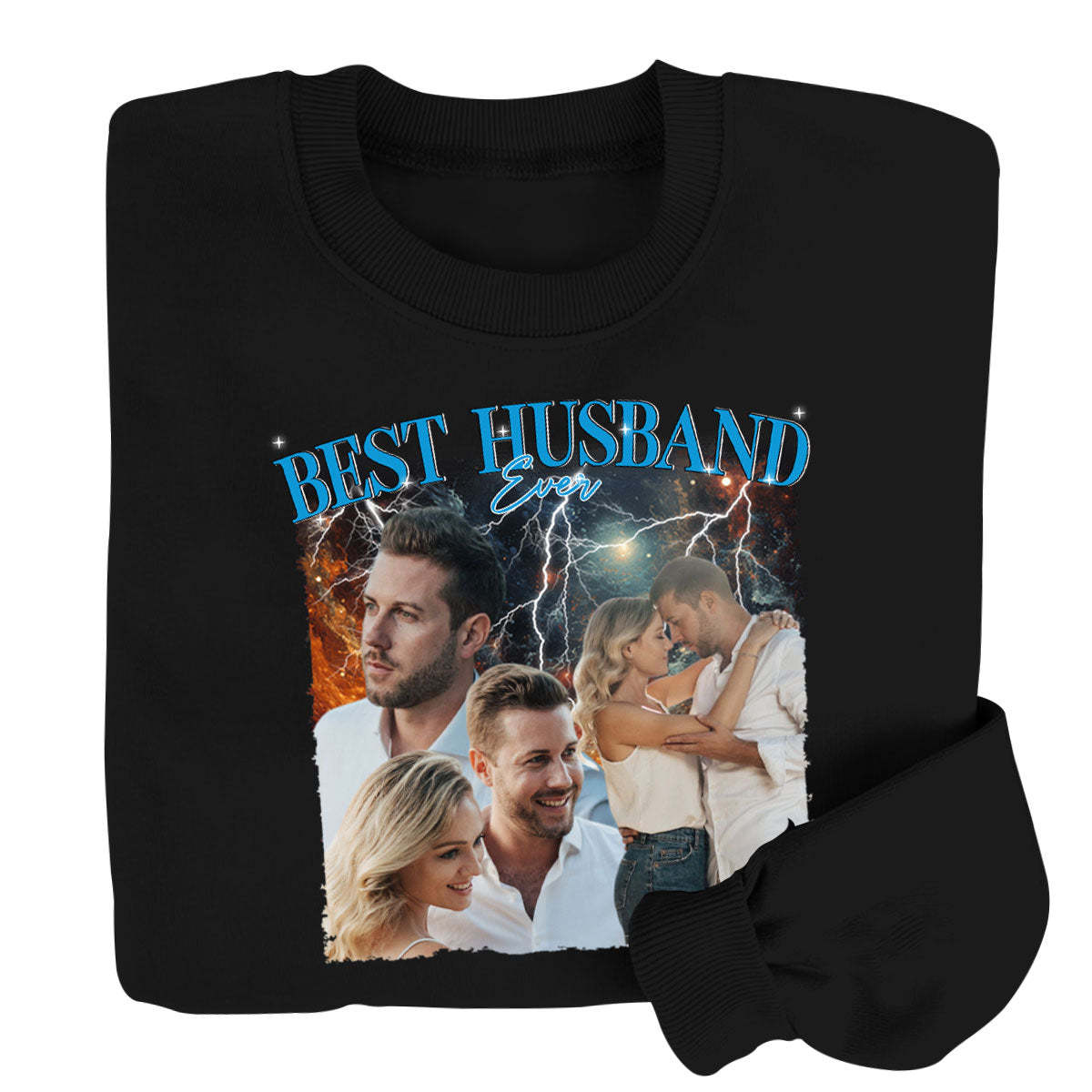 Best Husband Ever Custom Photo - Personalized Shirt - Anniversary, Funny, Birthday Gift For Husband