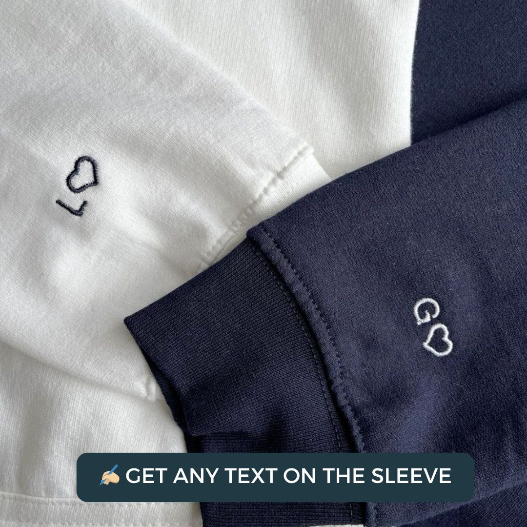 Custom Embroidered Hoodie – The Perfect Gift for Couples