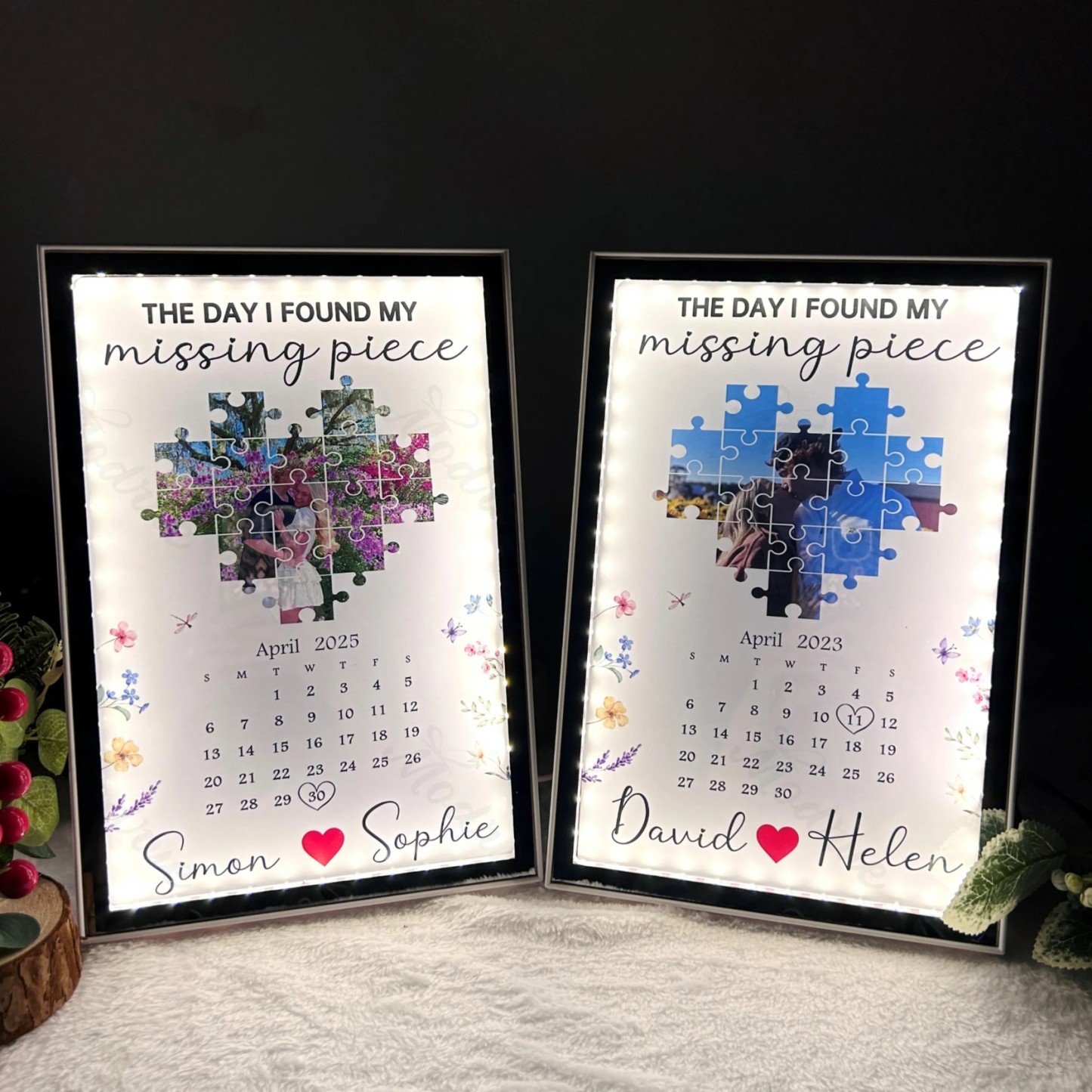 The Day I Found My Missing Piece Magic Mirror Personalized Gift