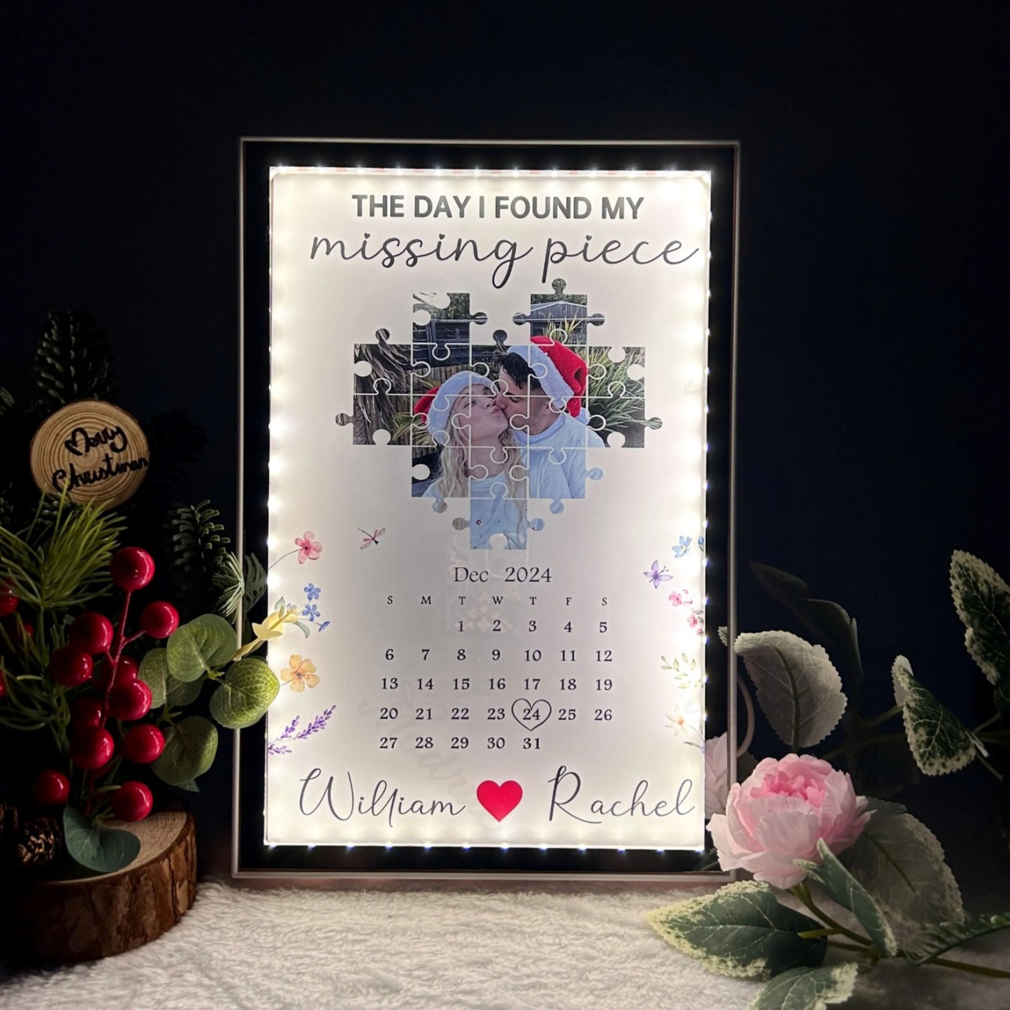 The Day I Found My Missing Piece Magic Mirror Personalized Gift