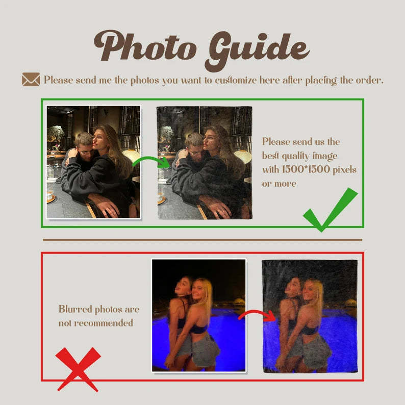 Custom Music Blanket Photo Starlight Blanket