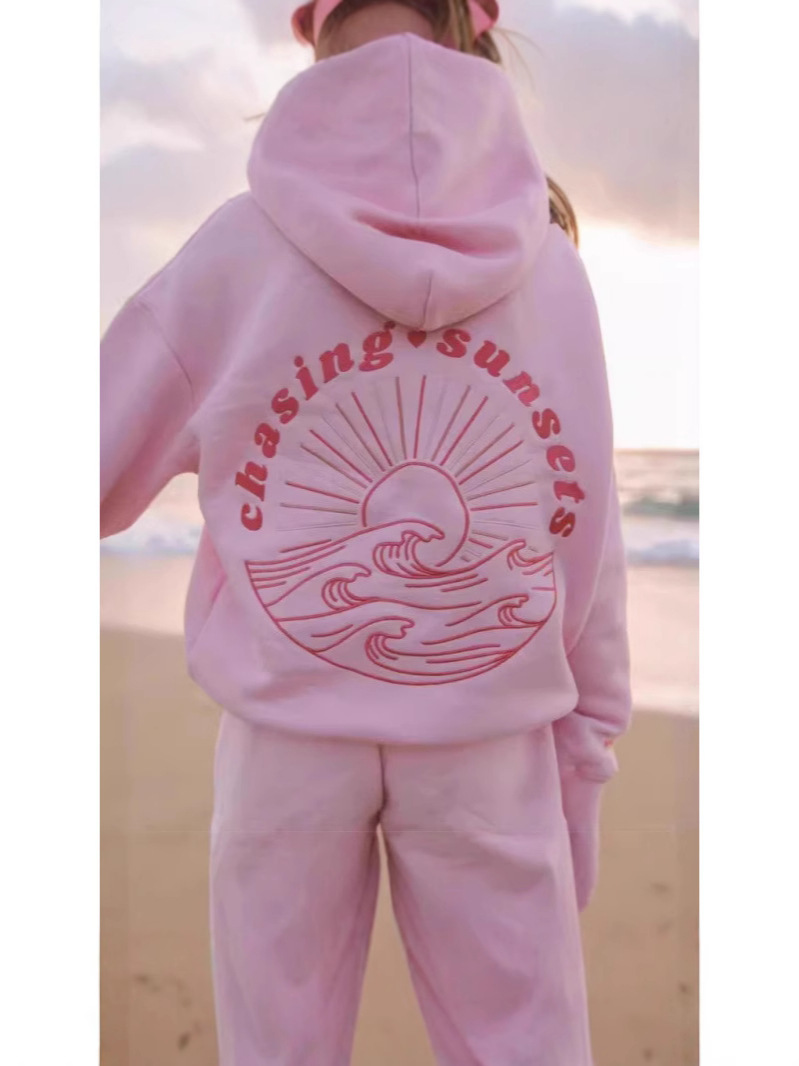 Hollister Co. Women's Pink Sweatshirt