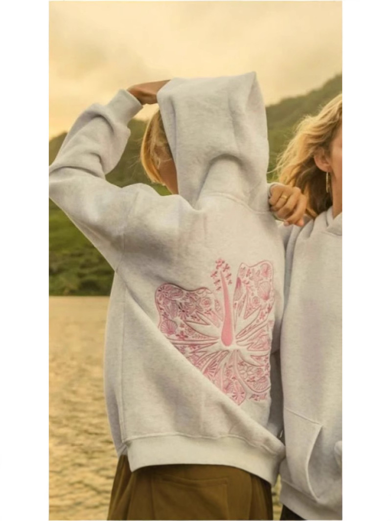 Hollister Co. Women's Pink Sweatshirt
