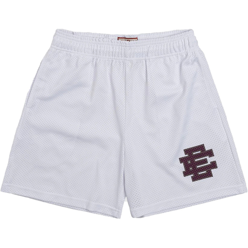 NYC Skyline Men’s Mesh Shorts - Athletic Casual Gym Workout Shorts, Summer Fitness Pants