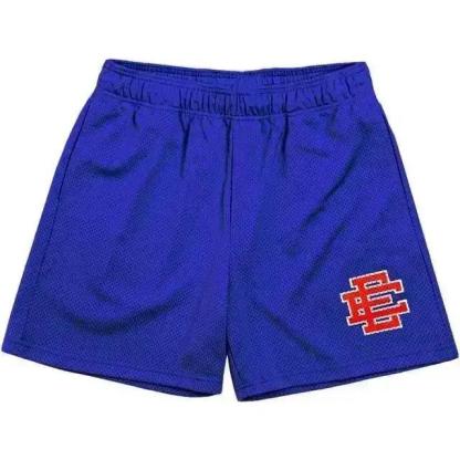 NYC Skyline Men’s Mesh Shorts - Athletic Casual Gym Workout Shorts, Summer Fitness Pants