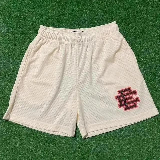 NYC Skyline Men’s Mesh Shorts - Athletic Casual Gym Workout Shorts, Summer Fitness Pants