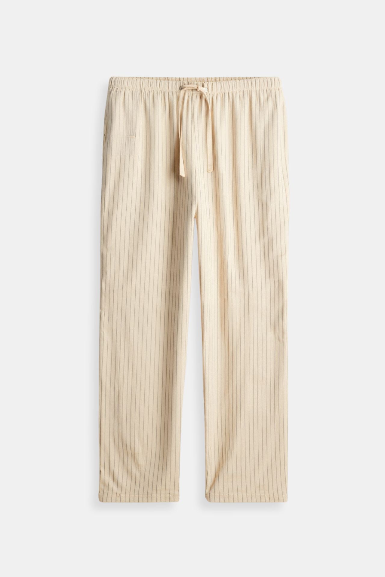 Old Money Breathable Solid Drawstring Linen Pants-VibeCloset