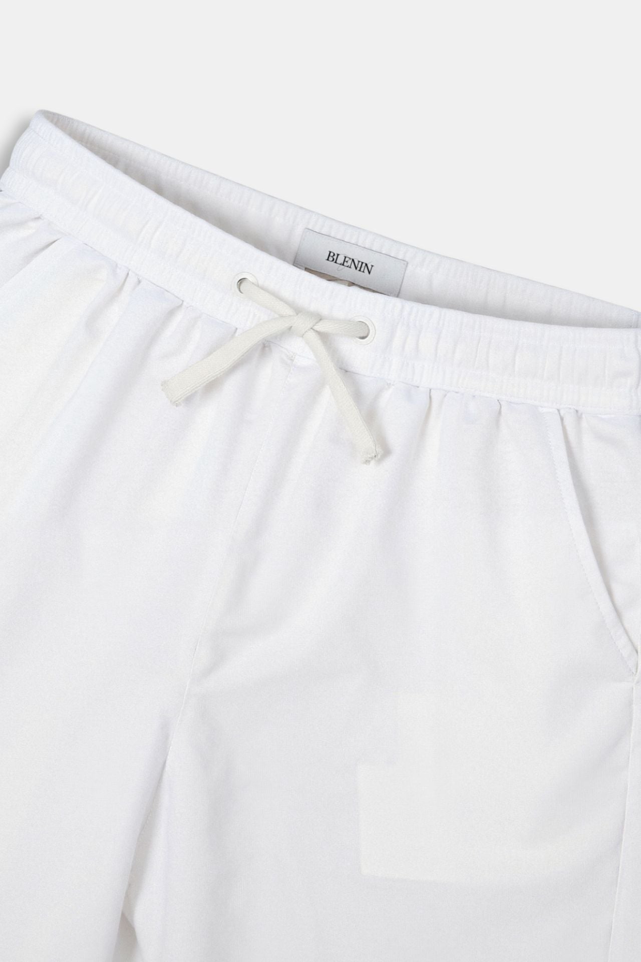 Old Money Cotton & Linen Blend Drawstring Pants-VibeCloset