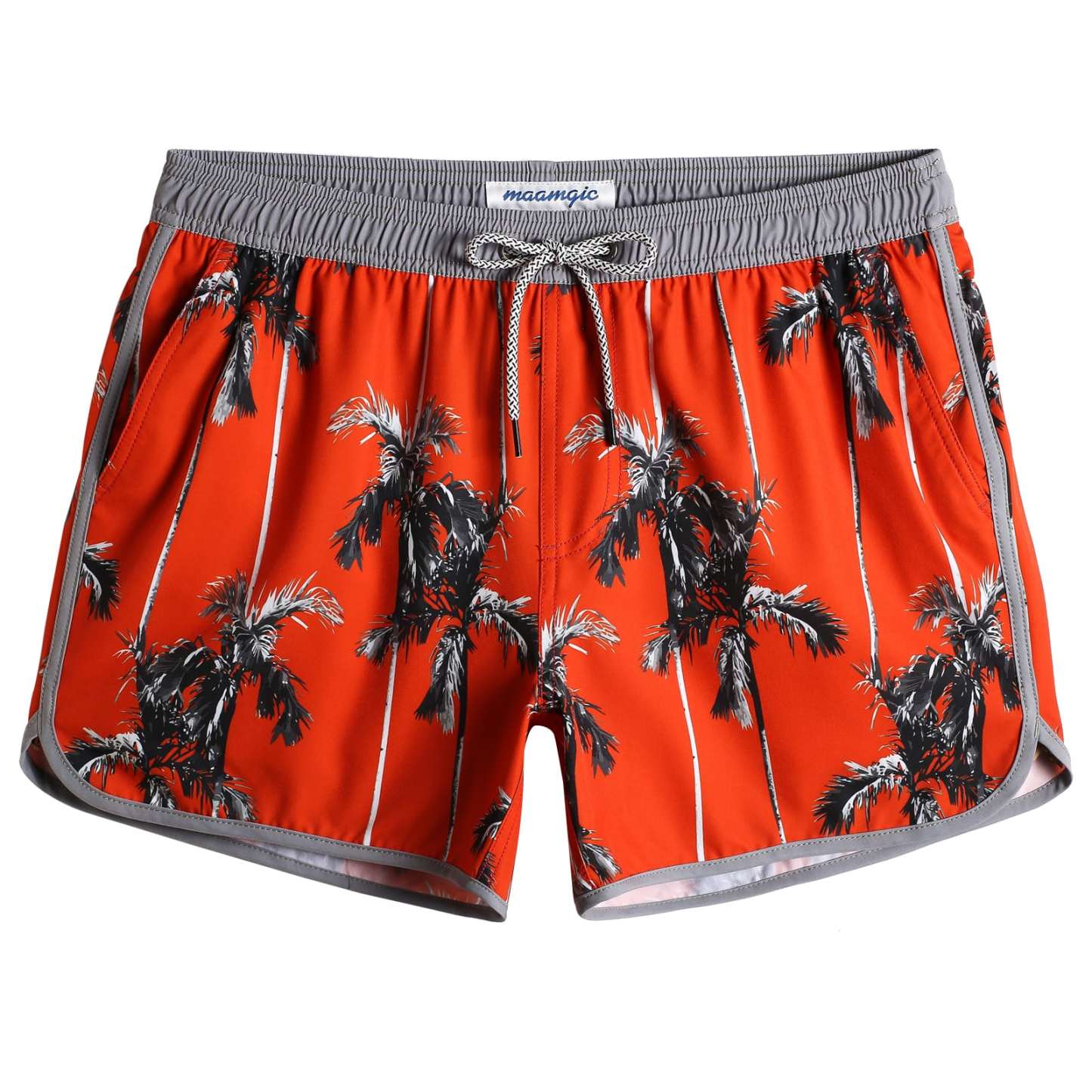 4.5 Inch Inseam Vintage Stretch Coconut Swim Trunks-VibeCloset