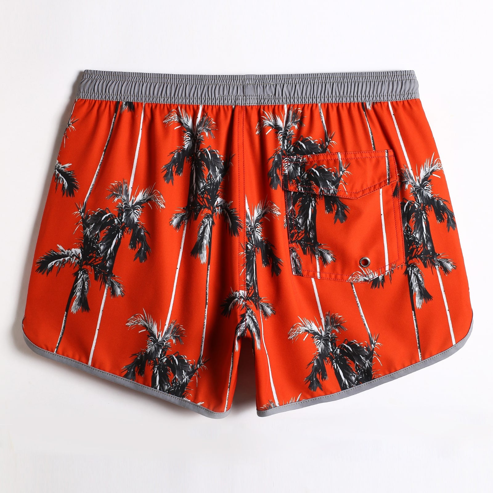 4.5 Inch Inseam Vintage Stretch Coconut Swim Trunks-VibeCloset