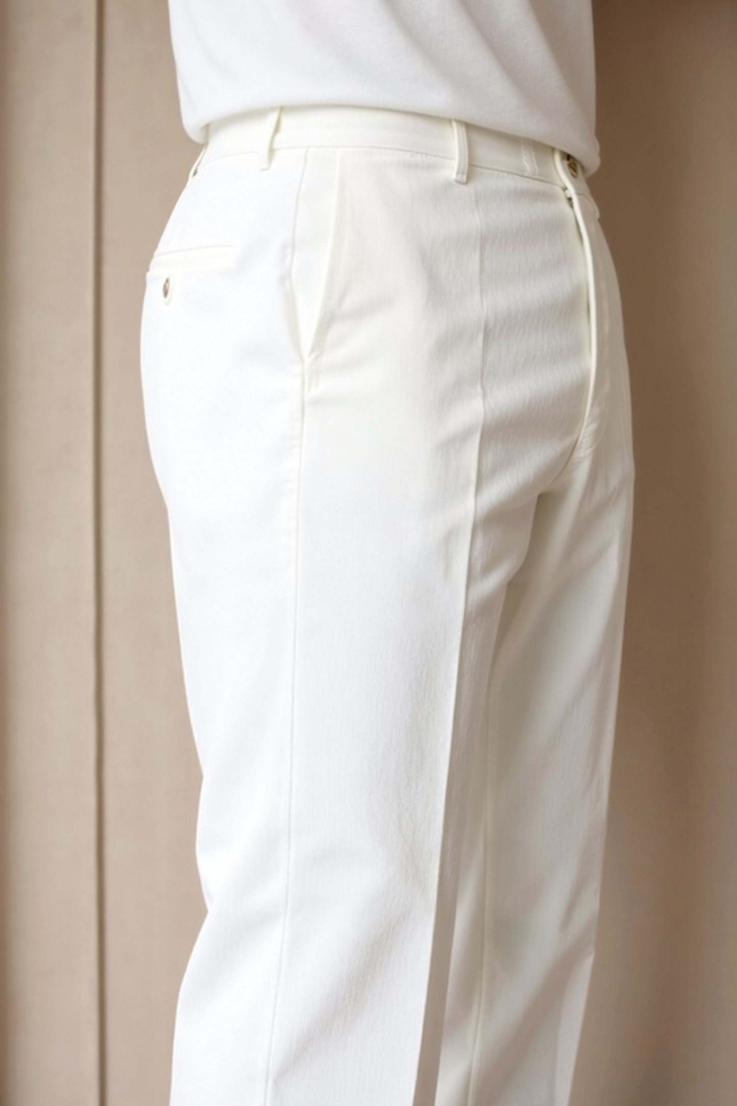 Smart Luxury Regular Fit Chino Ankle Pants-VibeCloset