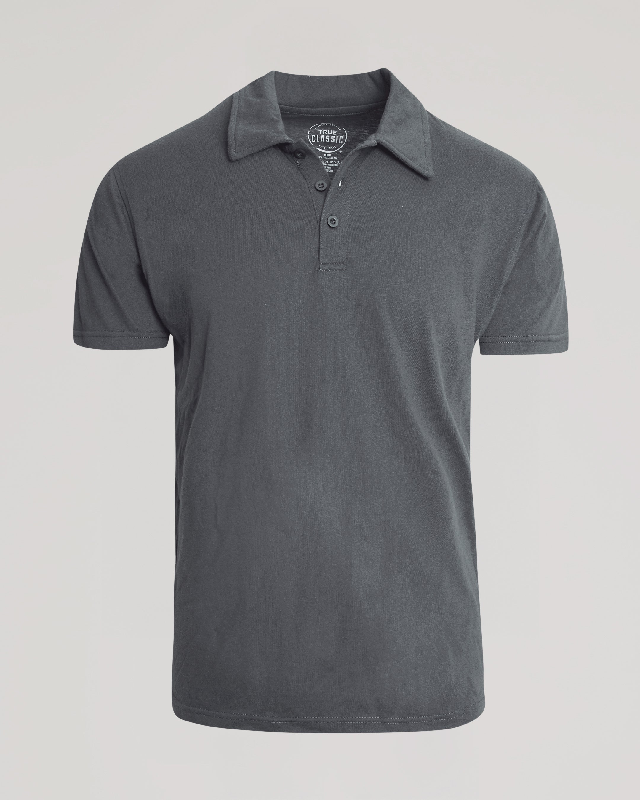 Carbon Short Sleeve Polo-VibeCloset