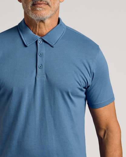 Fiord Short Sleeve Polo-VibeCloset