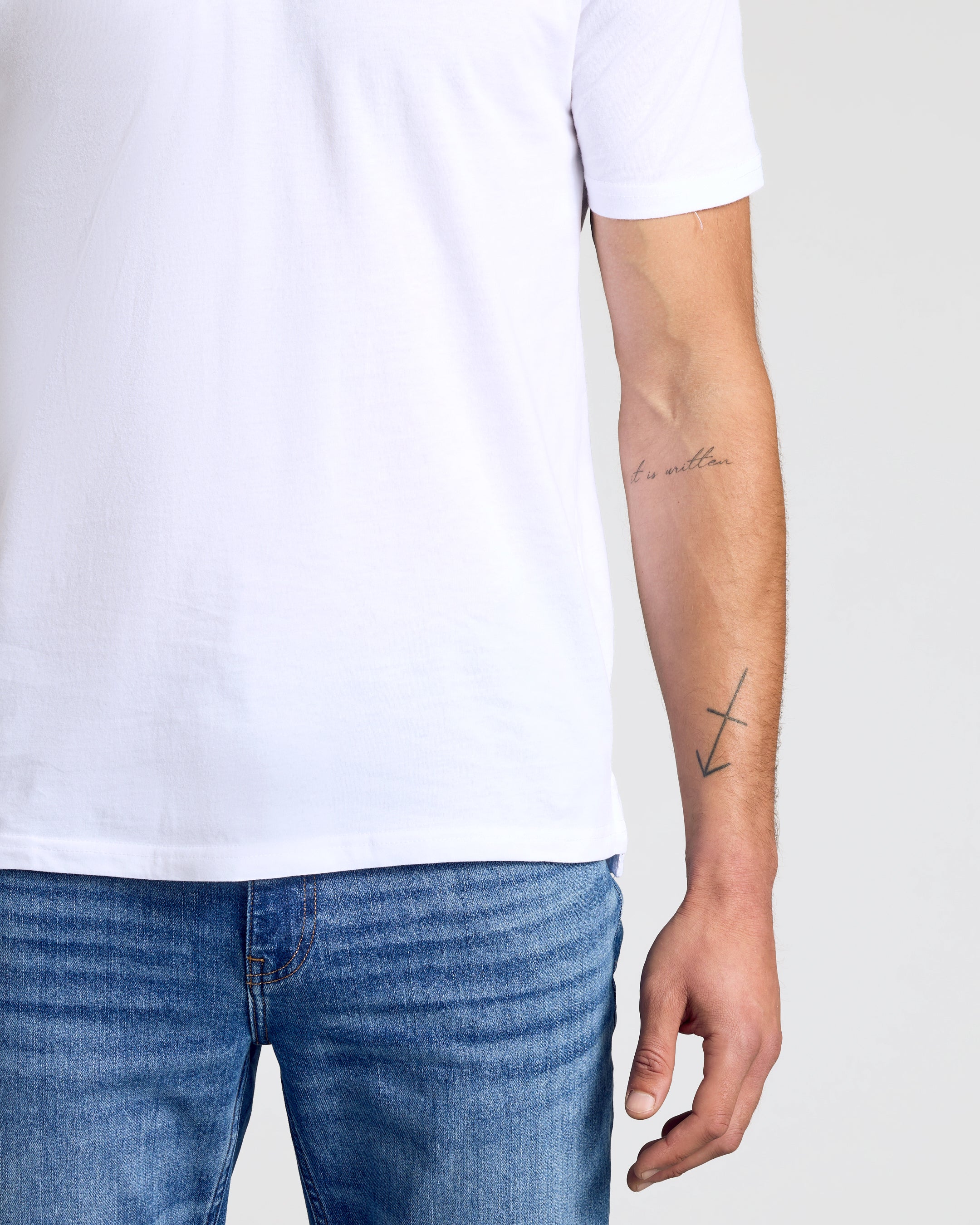White Short Sleeve Polo-VibeCloset