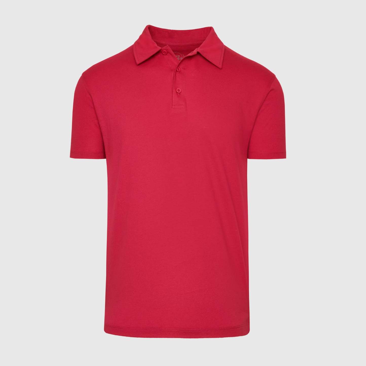 Raspberry Short Sleeve Polo-VibeCloset