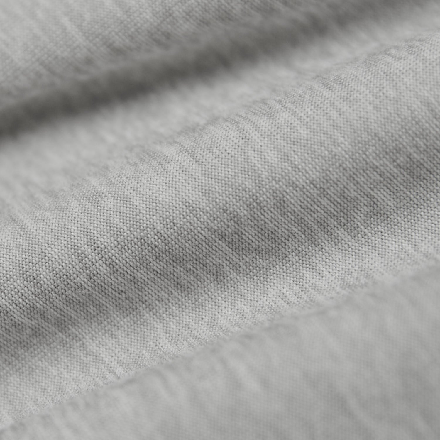 Heather Light Gray Active Long Sleeve Crew T-Shirt-VibeCloset