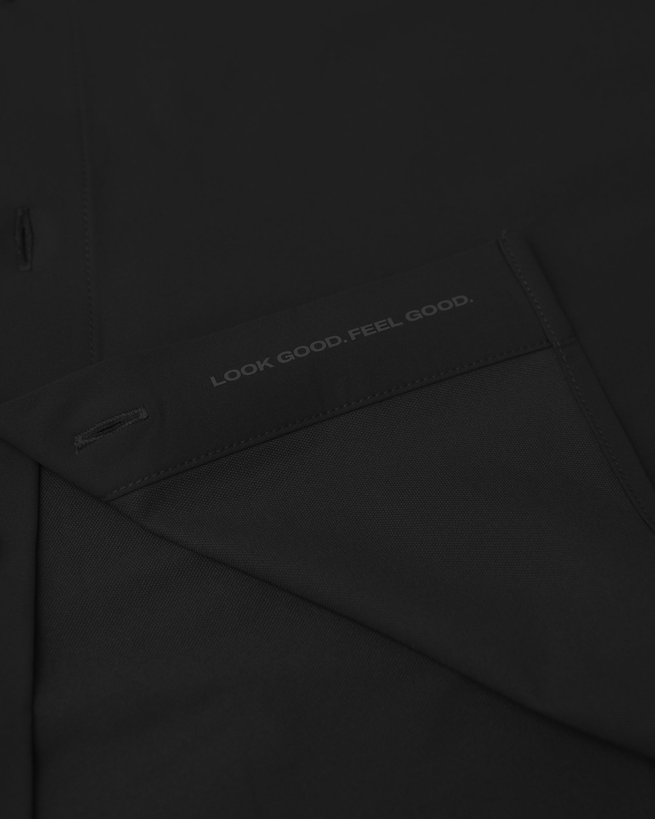 Black Commuter Short Sleeve Shirt-VibeCloset