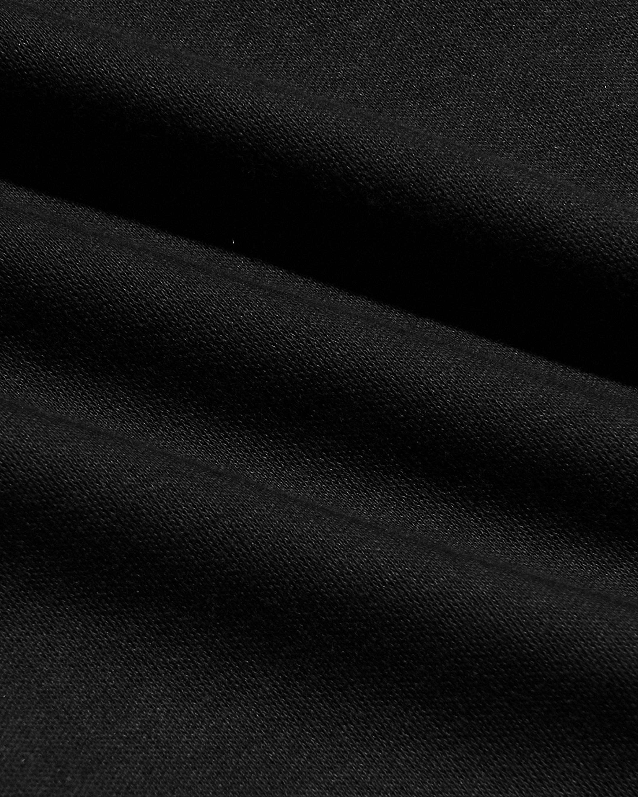 Black Classic Pima Crew-VibeCloset