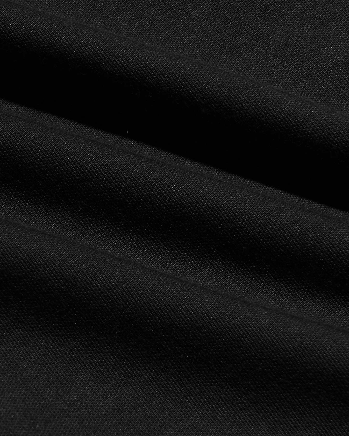 Black Classic Pima Crew-VibeCloset