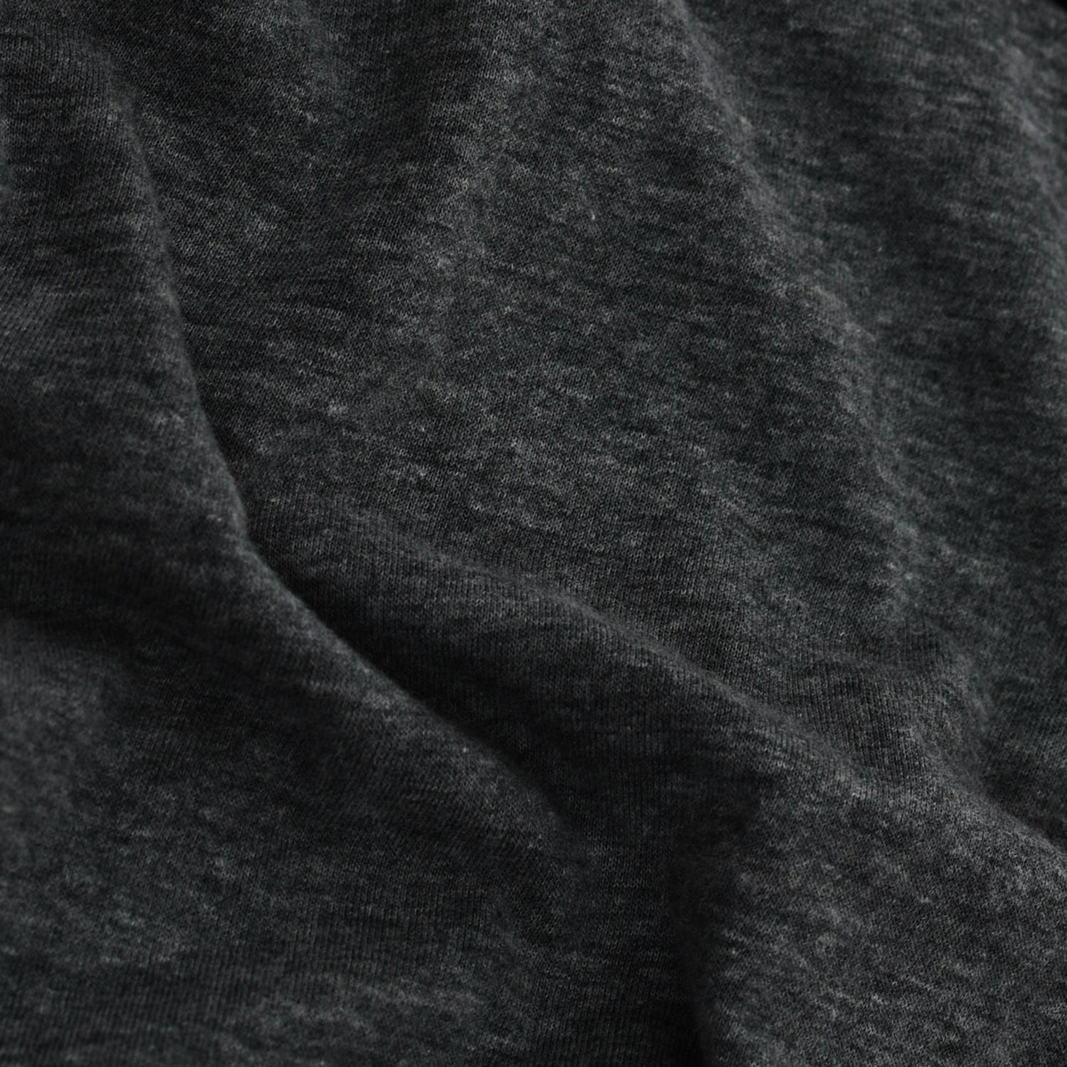 Charcoal Heather Gray V-Neck Tee-VibeCloset