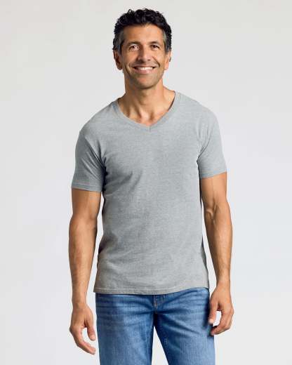 Staple Short Sleeve V-Neck 6-Pack-VibeCloset