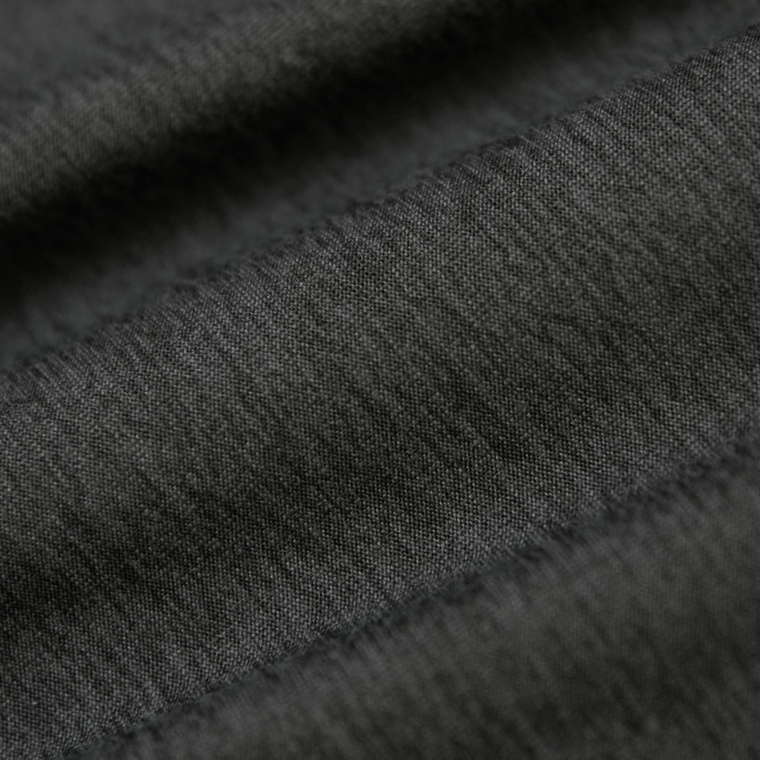 Charcoal Heather Gray Active Long Sleeve Crew T-Shirt-VibeCloset