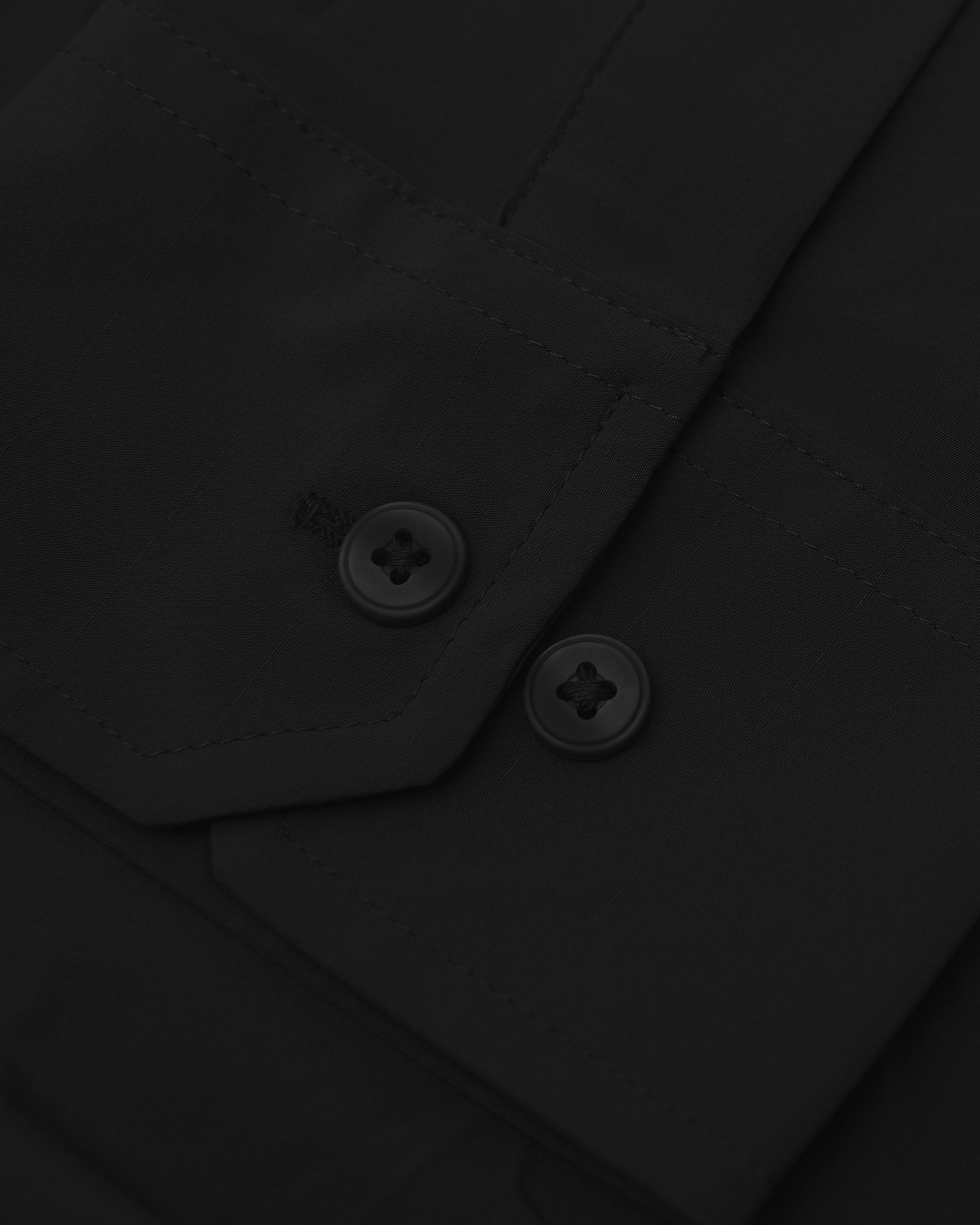 Black Performance Lightweight Dress Shirt-VibeCloset