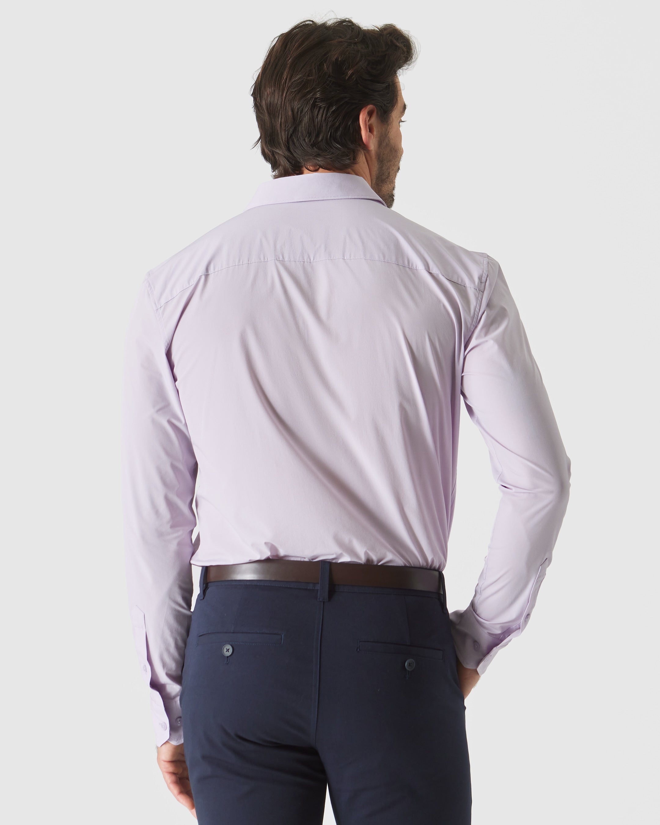Orchid Performance Lightweight Dress Shirt-VibeCloset