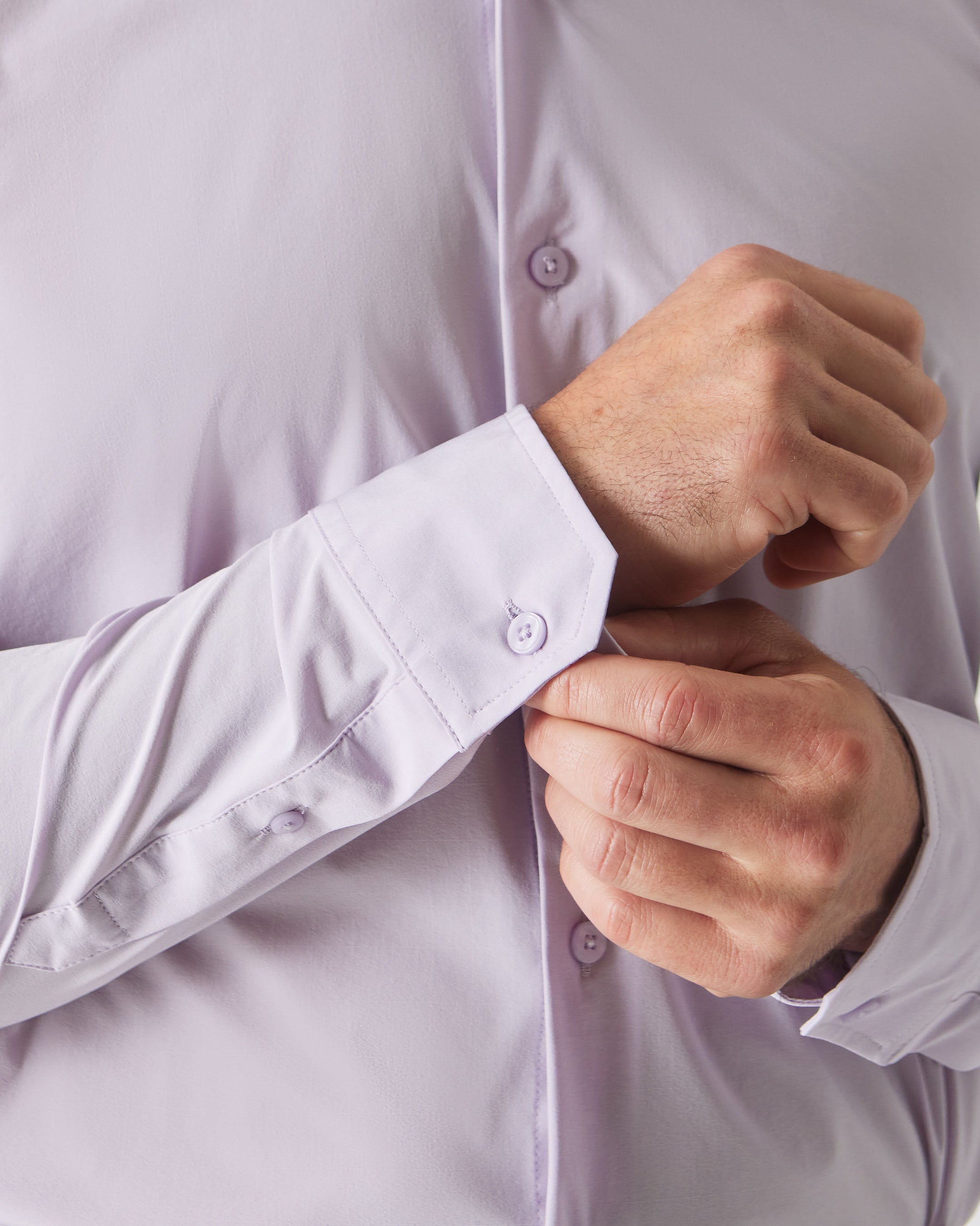 Orchid Performance Lightweight Dress Shirt-VibeCloset
