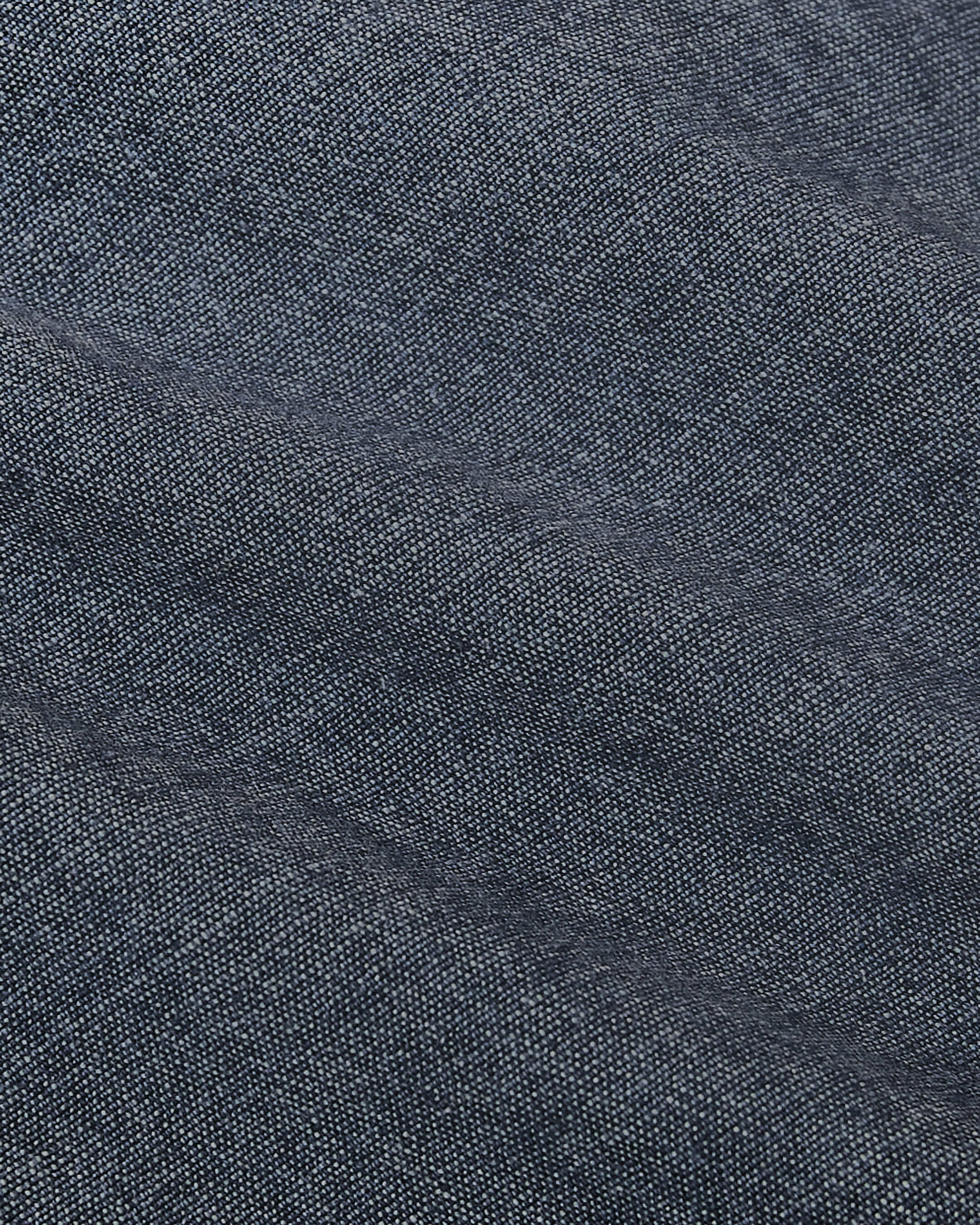 Medium Indigo Wash Long Sleeve Chambray Shirt-VibeCloset