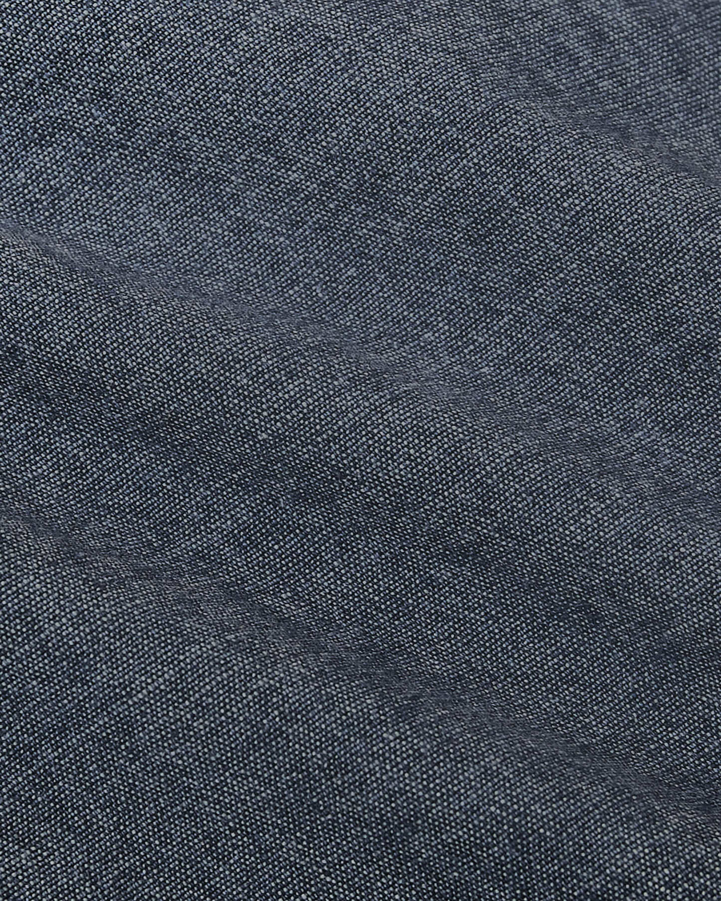 Medium Indigo Wash Long Sleeve Chambray Shirt-VibeCloset