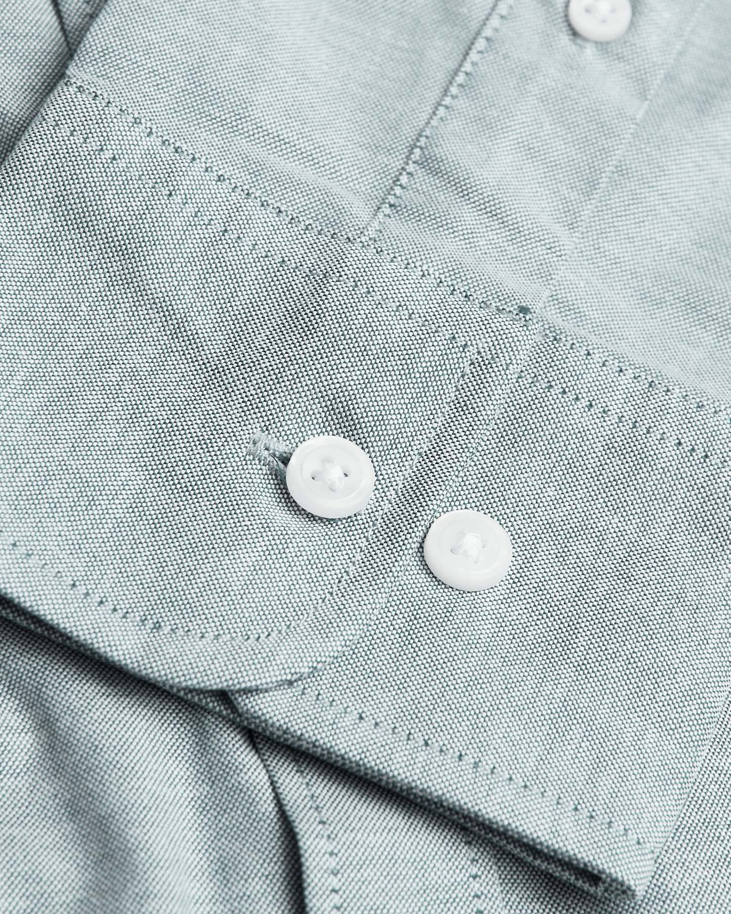 Moss Stretch Oxford Long Sleeve Shirt-VibeCloset