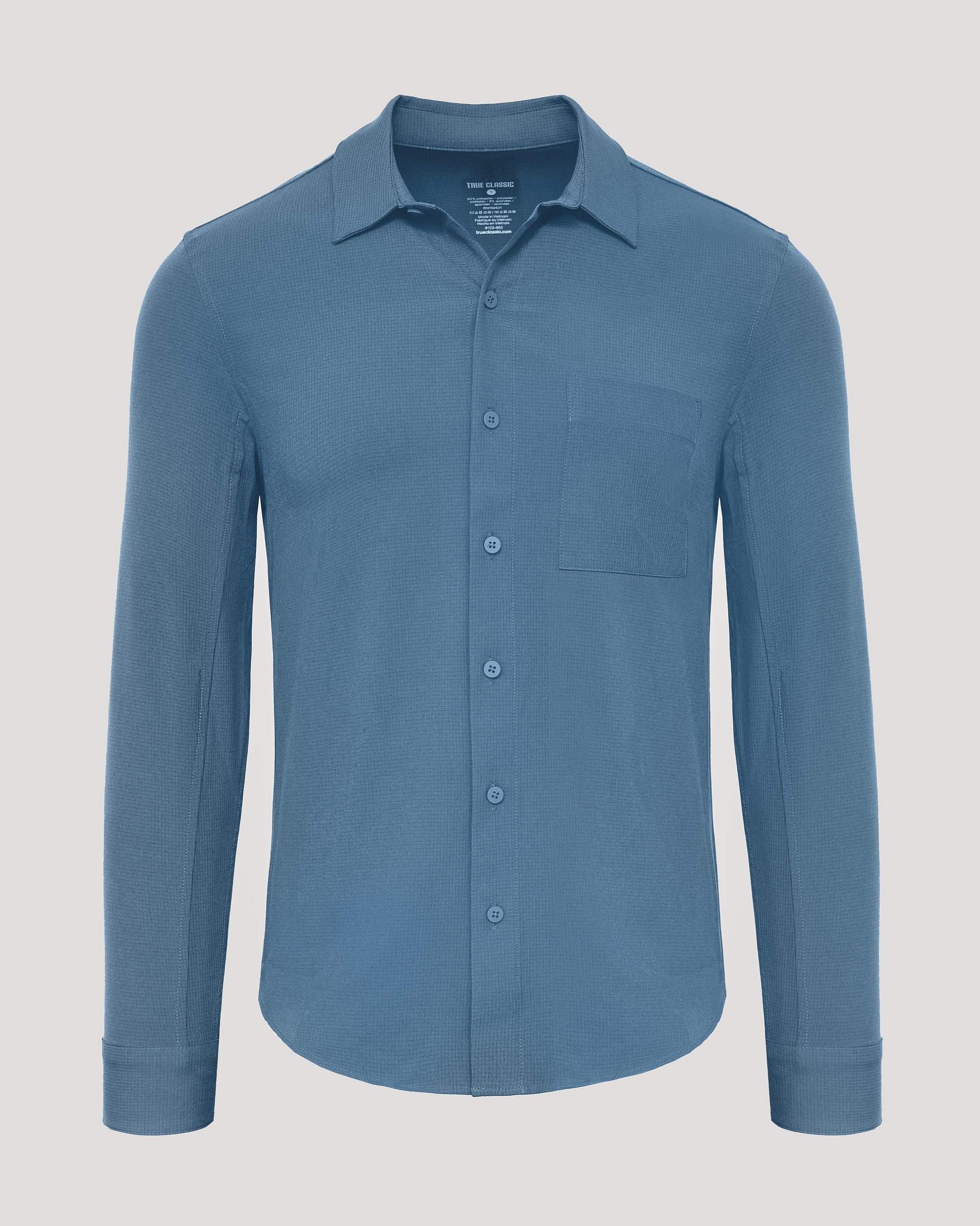 Fiord Long Sleeve Ripstop Commuter Shirt-VibeCloset