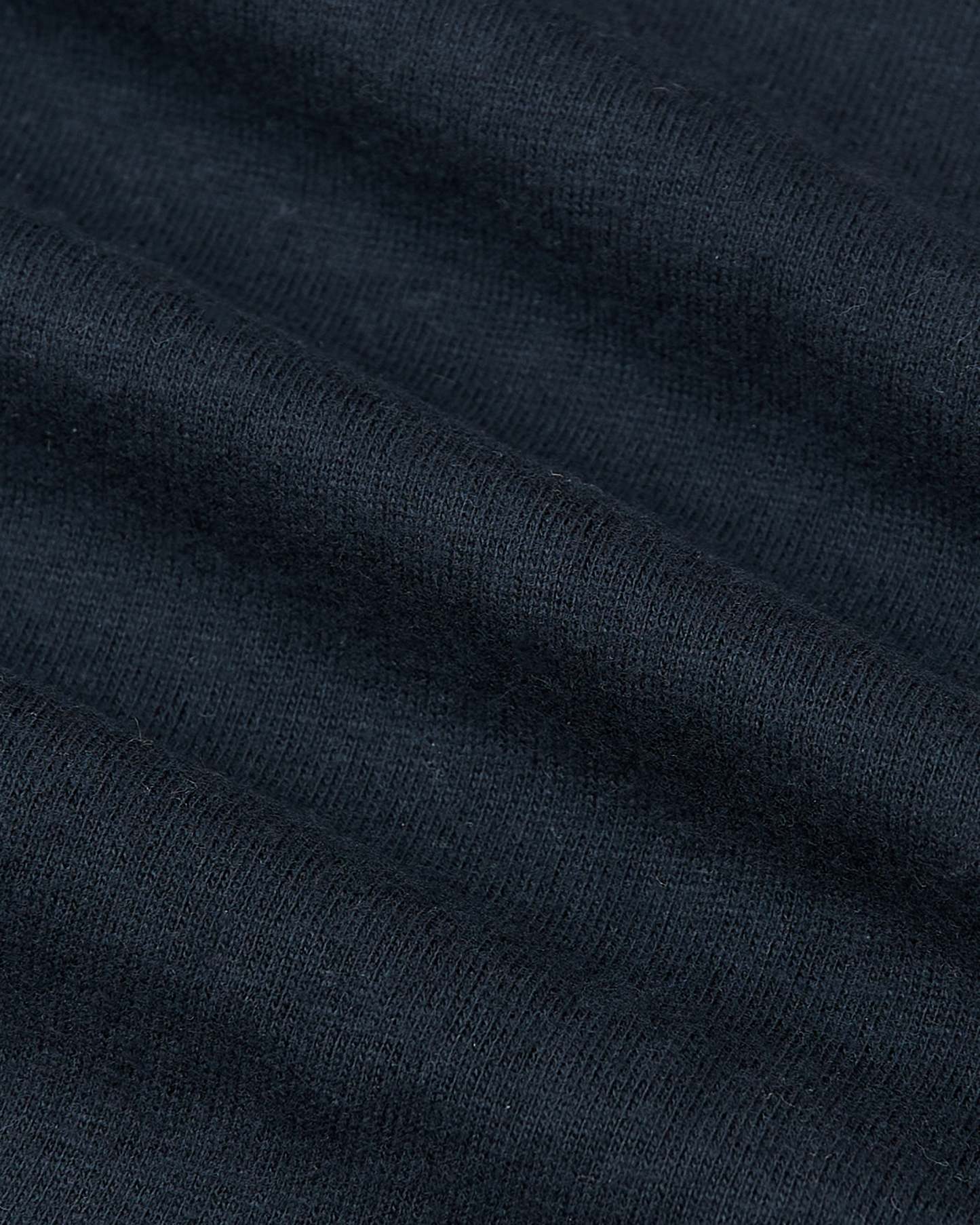 Navy Tall Straight Hem Crew Neck T-Shirt-VibeCloset