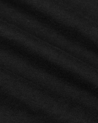 Black Tall Long Sleeve T-Shirt-VibeCloset