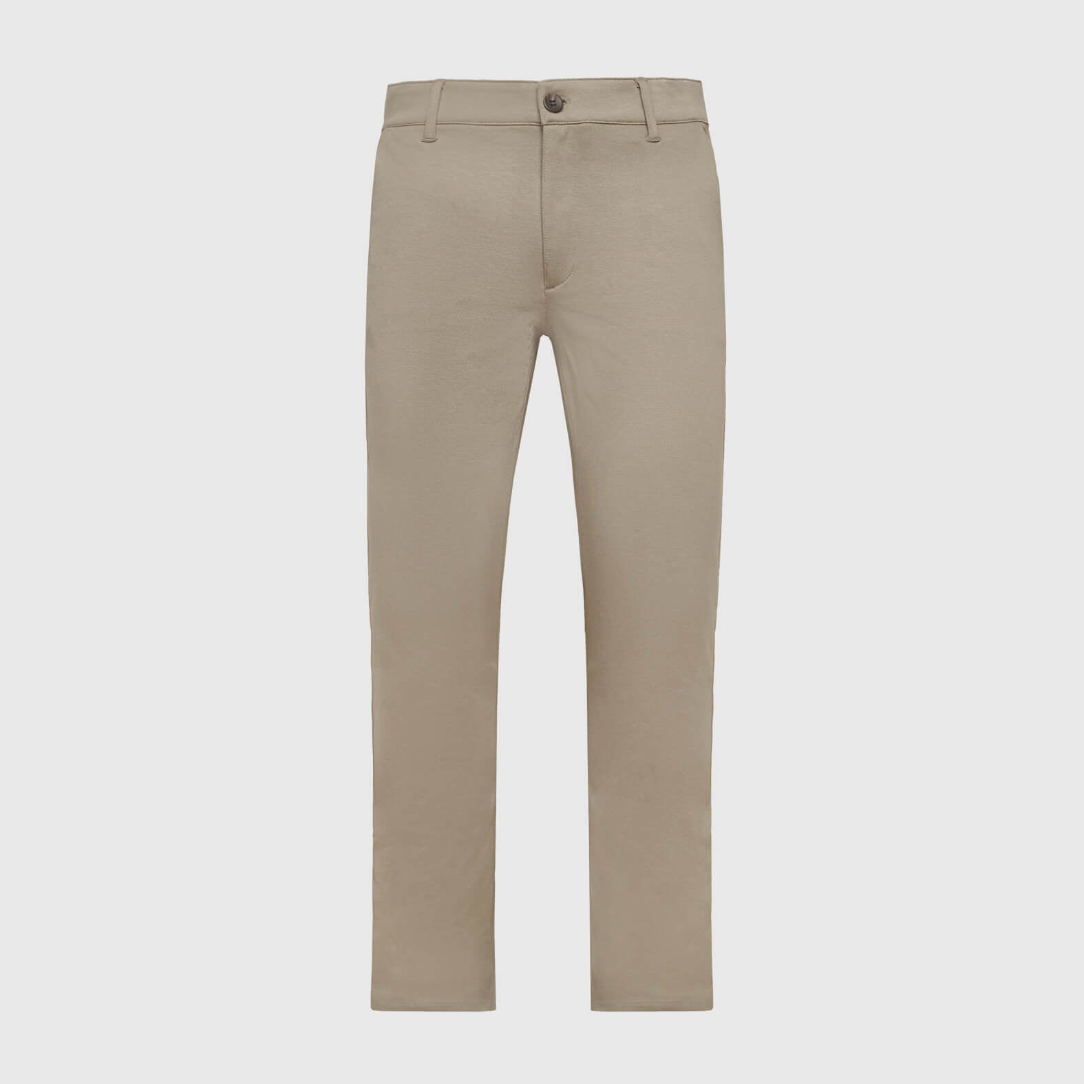 Khaki Slim Comfort Knit Chino Pant-VibeCloset