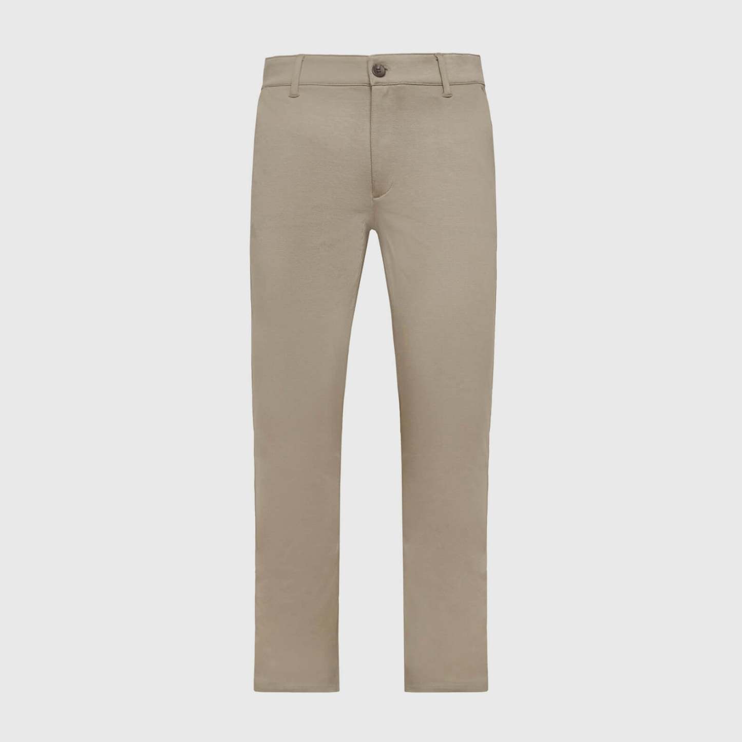 Khaki Slim Comfort Knit Chino Pant-VibeCloset
