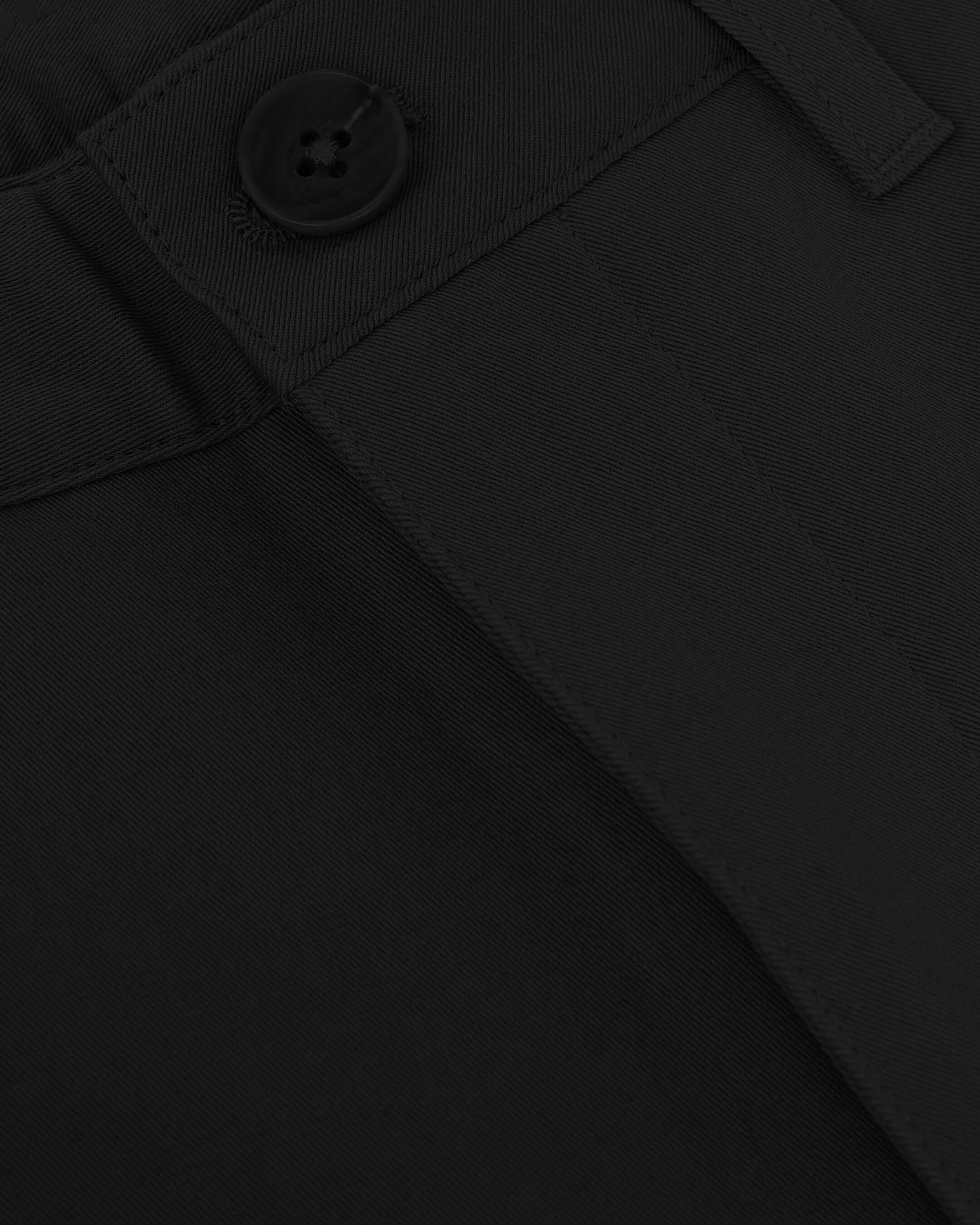 Black Slim Twill Chino Pant-VibeCloset