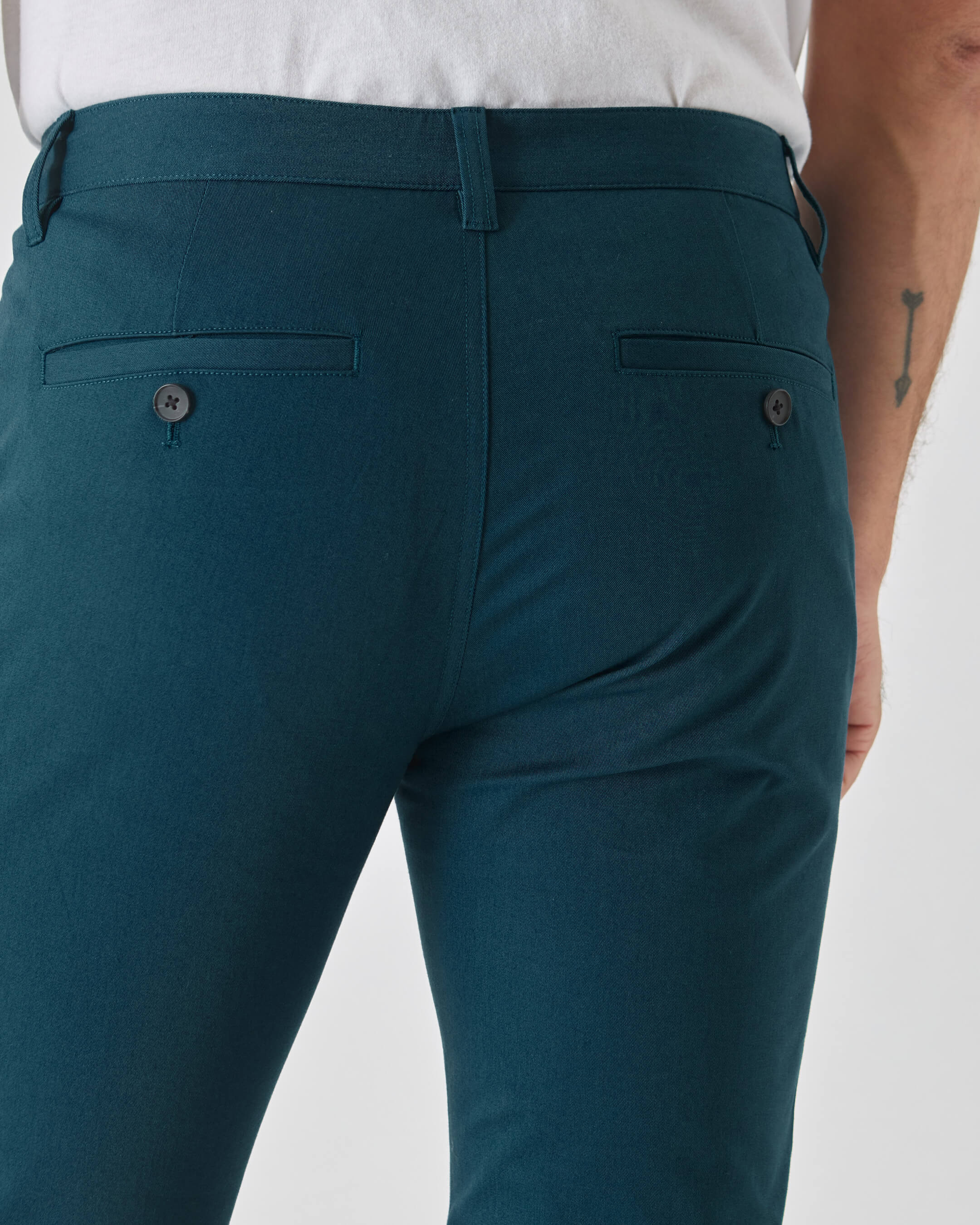 Centurion Slim Twill Chino Pant-VibeCloset