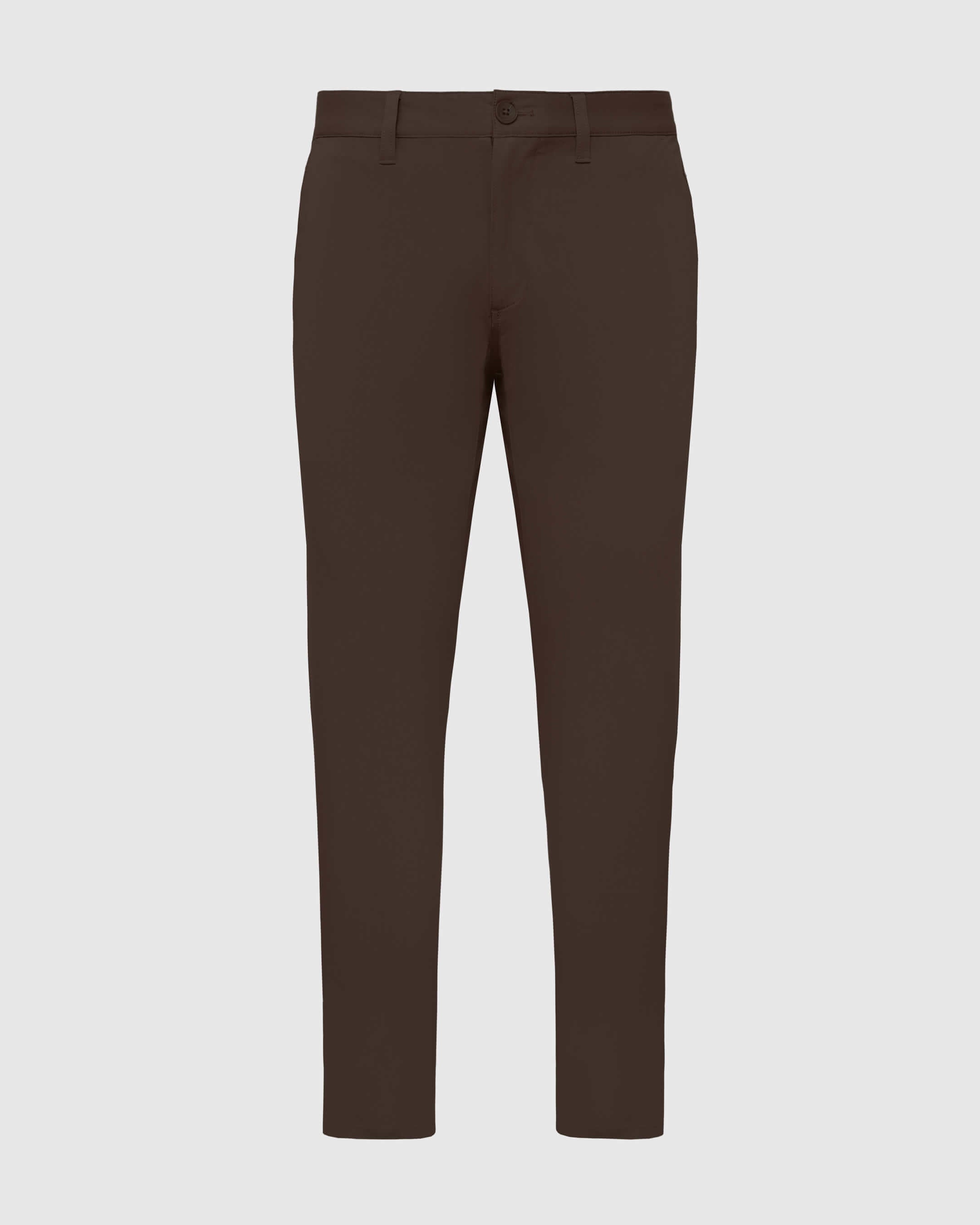 Dark Oak Slim Twill Chino Pant-VibeCloset