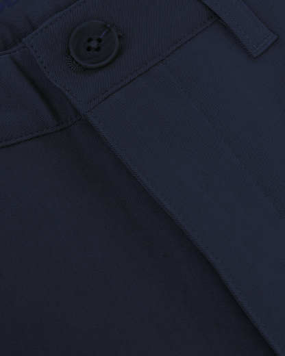 Navy Slim Twill Chino Pant-VibeCloset