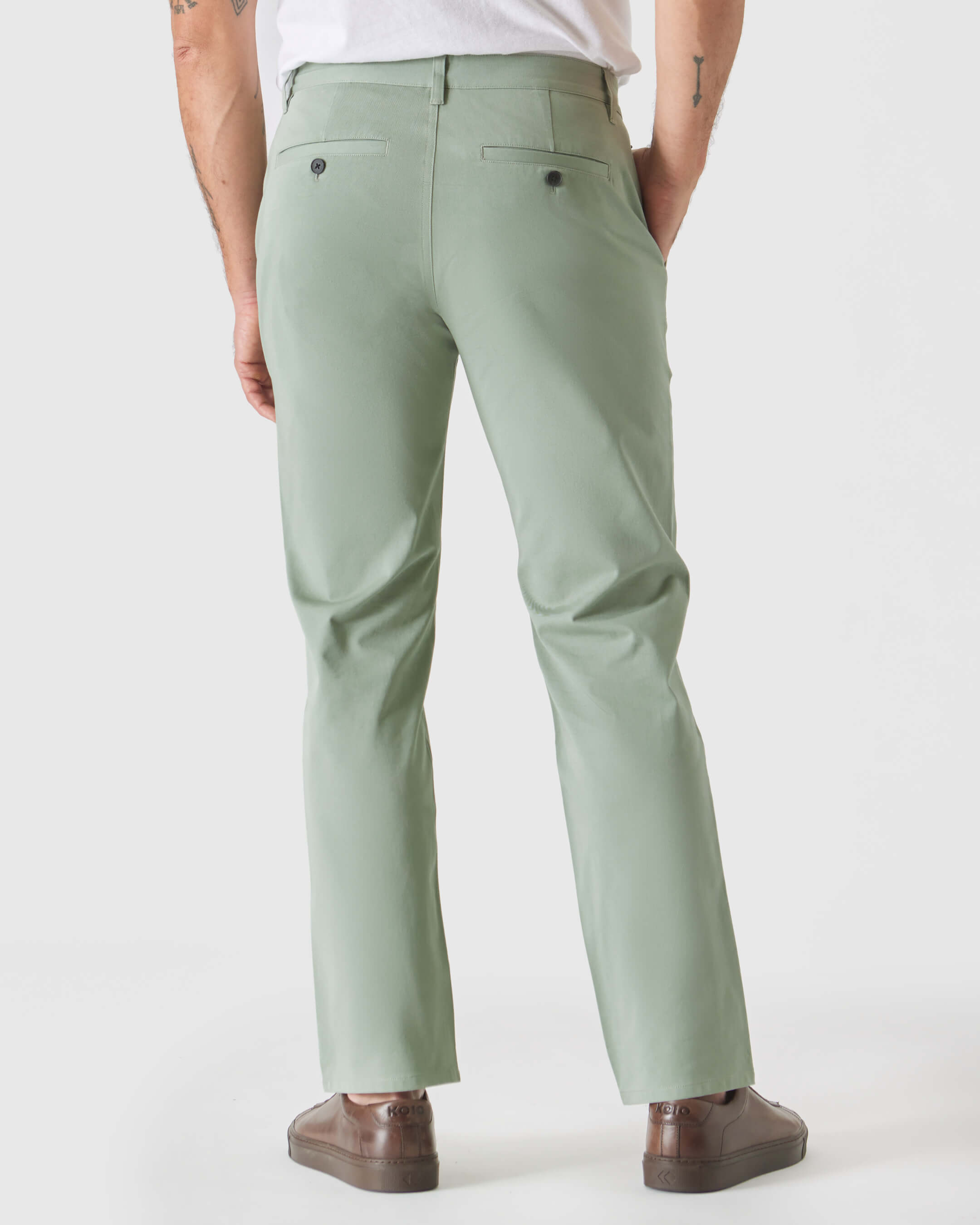 Meadow Straight Twill Chino Pant-VibeCloset
