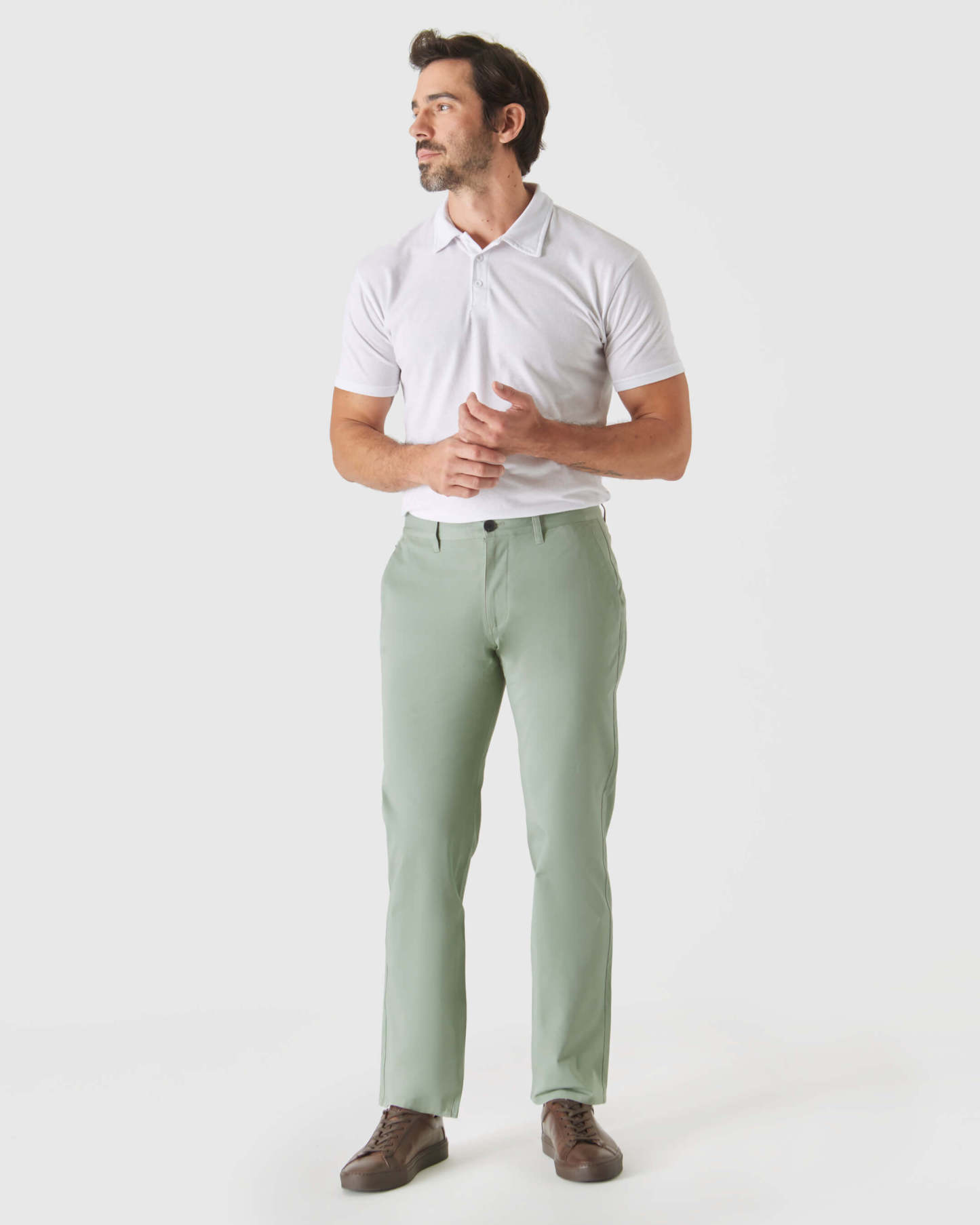 Meadow Straight Twill Chino Pant-VibeCloset