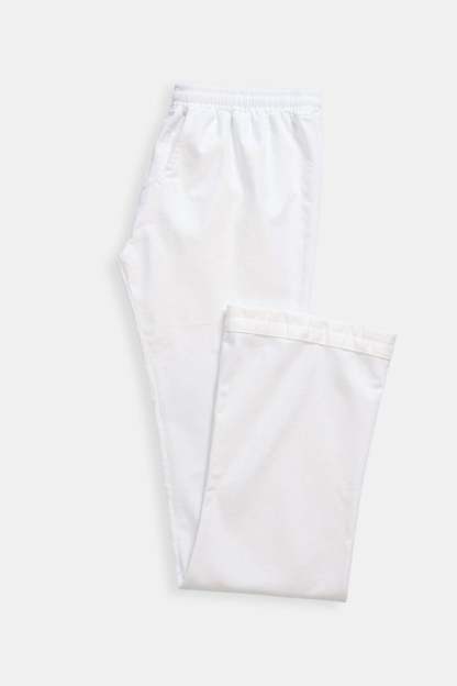 Old Money Cotton & Linen Blend Drawstring Pants-VibeCloset